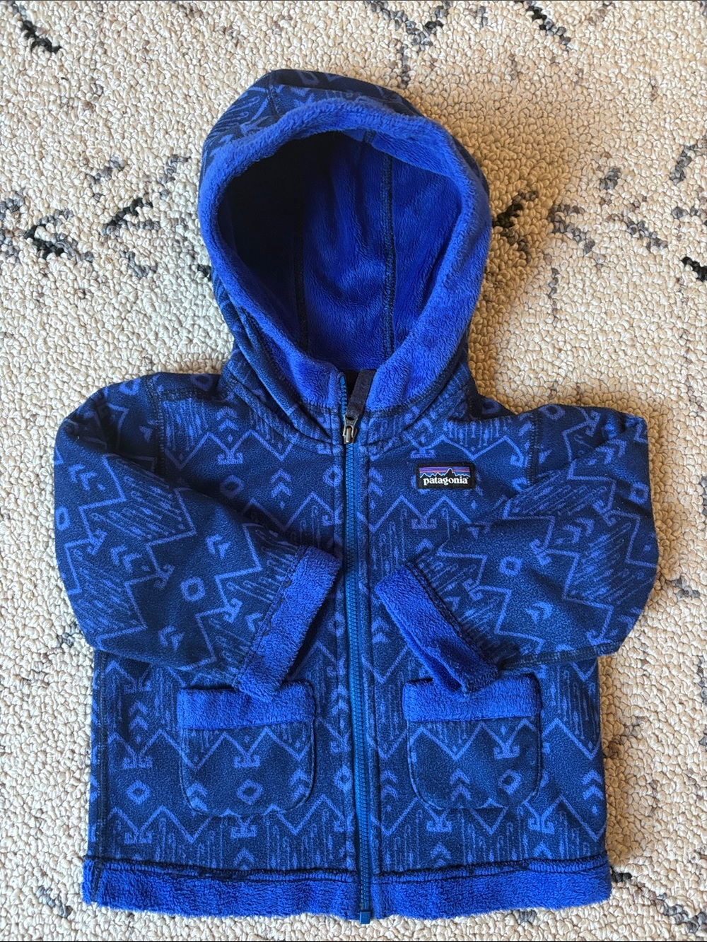 Patagonia Fleece Jacket Hoodie 18M EUC